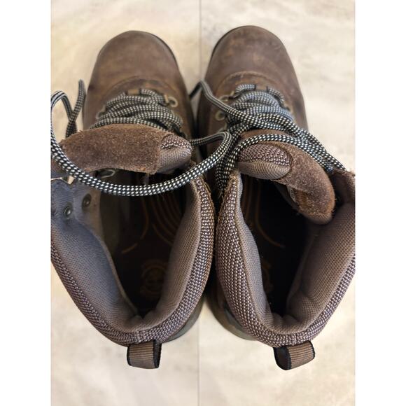 Timberland White Ledge Waterproof Women Hiking Shoes - Dark Brown, Size 7.5M US - Picture 5 of 7